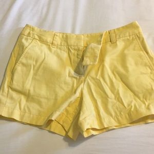 Yellow shorts